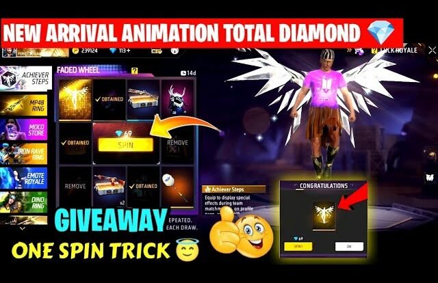 Strategi Mendapatkan Diamond Animation Achiever Steps Mythic di Free Fire