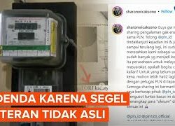 Besaran Denda Jika Segel Meteran Listrik PLN Rusak Berikut Informasinya