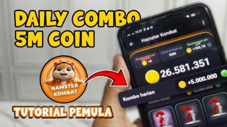 Kombinasi Harian Hamster Kombat 12 - 13 Juli 2024 Dapatkan 5 Juta Koin Gratis