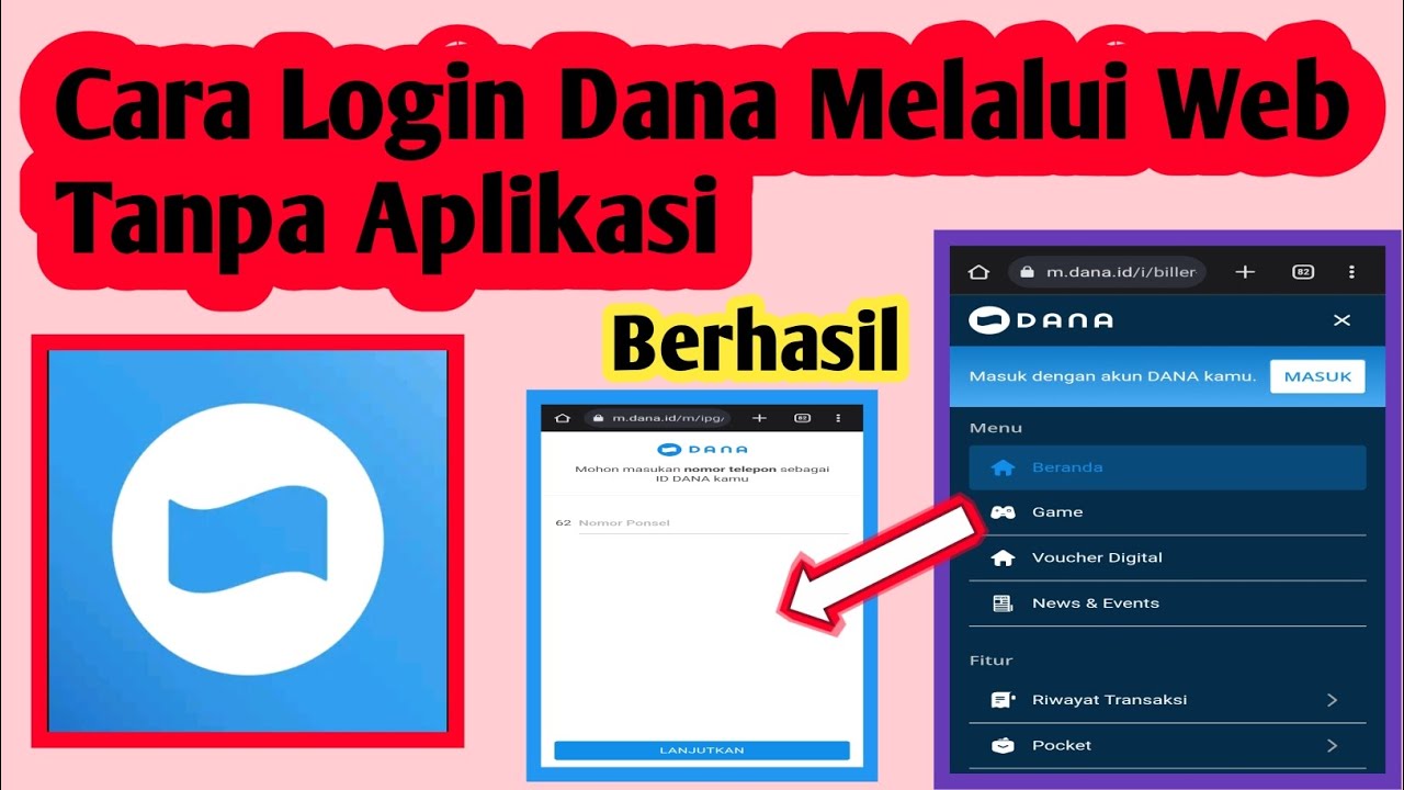 Panduan Lengkap Cara Login Dana Tanpa Aplikasi Dan Registrasi Bisnis Blog Rapikan