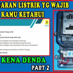 Sanksi dan Denda Berdasarkan Golongan Pelanggaran Listrik PLN