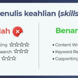 Panduan Lengkap Cara Menulis Skill dalam CV Lamaran Pekerjaan