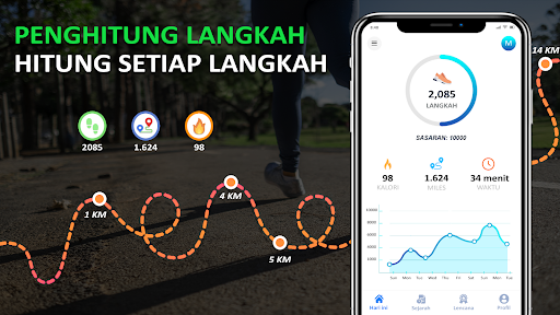 12 Aplikasi Penghitung Langkah Terbaik di Android Rekomendasi Terkini untuk Kesehatan dan Kebugaran