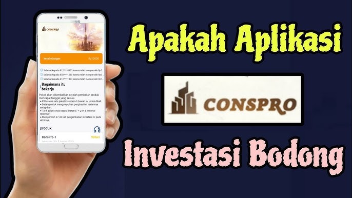 Aplikasi ConsPro Penghasil Uang Apa Aman Membayar Atau Penipuan?