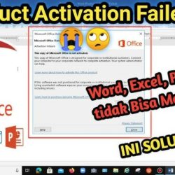 Cara Efektif Mengatasi “Product Activation Failed” di Windows