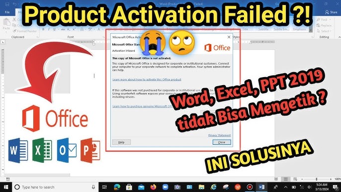 Cara Efektif Mengatasi “Product Activation Failed” di Windows