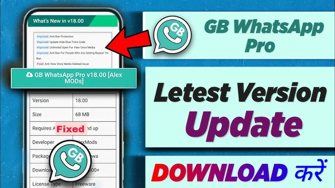 GBWhatsApp v18.00 APK Anti Banned Terbaru 2024 Berikut Link Download