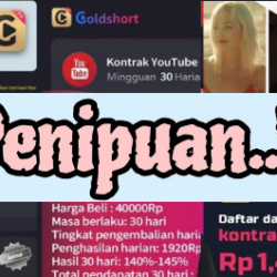 Goldshort TV Penghasil Uang Apa Aman Membayar Atau Penipuan?