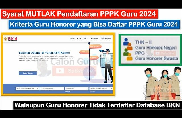 Panduan Lengkap Syarat dan Berkas Pendaftaran PPPK Guru 2024