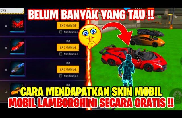 Panduan Lengkap Untuk Mendapatkan Skin Mobil Free Fire x Lamborghini