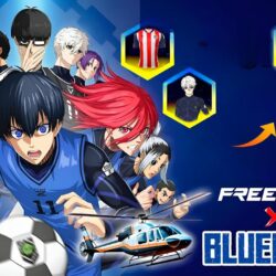 Kolaborasi Free Fire x Blue Lock Berikut Tanggal Rilis Game Battle Royale dan Anime Sepak Bola