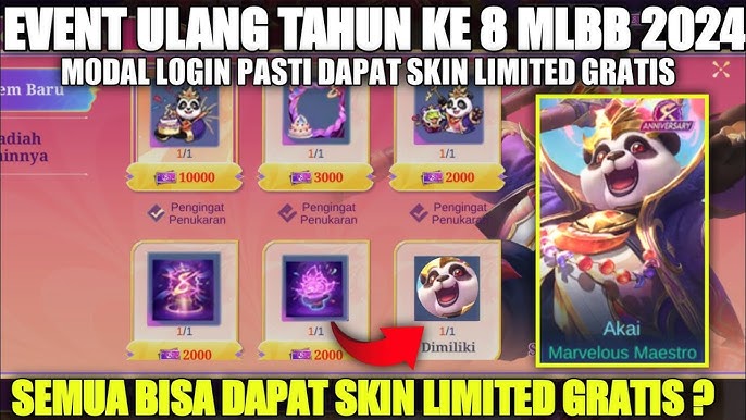 Cara Mendapatkan MLBB Celebr8 Emote pada Perayaan 8 Tahun Mobile Legends