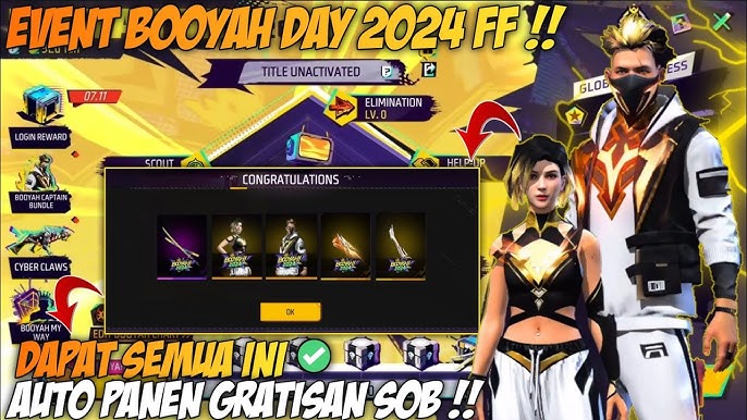 Event Booyah Day Free Fire 2024 Dalam Menyambut FFWS Global Finals