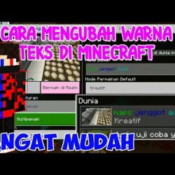 Kode Warna di Game Minecraft dan Panduan Lengkap Penggunaannya