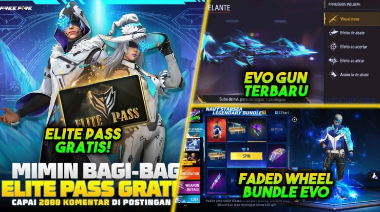 BronceBlass FF dan Cara Mendapatkan Elite Pass dan Evo Gun di Free Fire dengan Aman