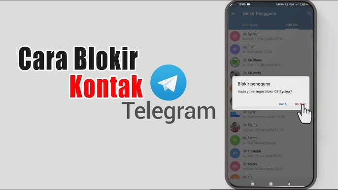 Panduan Lengkap Cara Memblokir Kontak di Telegram