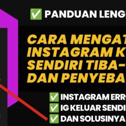 Penyebab dan Cara Mengatasi Instagram Tiba-Tiba Keluar Sendiri