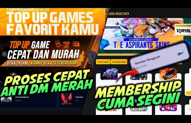 Tempat Top Up Game Termurah dan Terlengkap untuk Pengalaman Bermain Maksimal