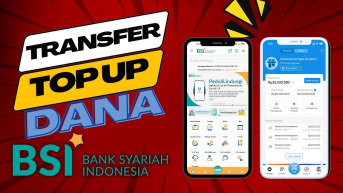 Cara Transfer dari Bank Syariah Indonesia (BSI) ke DANA Lengkap dengan Kode