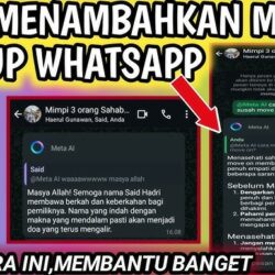 Panduan Lengkap Cara Menambahkan Meta AI di Grup WhatsApp