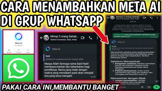 Panduan Lengkap Cara Menambahkan Meta AI di Grup WhatsApp