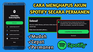 Cara Menghapus Akun Spotify Secara Permanen, Mudah dan Praktis