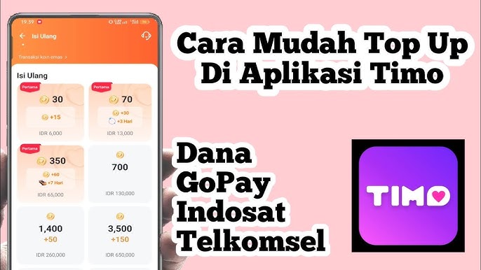 Panduan Lengkap dan Terperinci Cara Top Up Koin di Timo Club