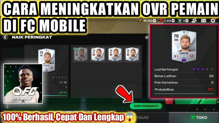 Apps BlassFire FC Mobile Berikut Fakta, Mitos, dan Cara Mendapatkan Pemain OVR Tinggi